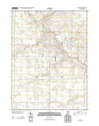 Decatur Indiana Historical topographic map, 1:24000 scale, 7.5 X 7.5 Minute, Year 2013