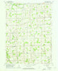 Deedsville Indiana Historical topographic map, 1:24000 scale, 7.5 X 7.5 Minute, Year 1960