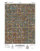 Deedsville Indiana Historical topographic map, 1:24000 scale, 7.5 X 7.5 Minute, Year 2010