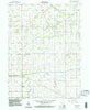 Deerfield Indiana Historical topographic map, 1:24000 scale, 7.5 X 7.5 Minute, Year 1992