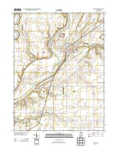 Delphi Indiana Historical topographic map, 1:24000 scale, 7.5 X 7.5 Minute, Year 2013