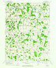 Denham Indiana Historical topographic map, 1:24000 scale, 7.5 X 7.5 Minute, Year 1962