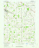 Dixon Indiana Historical topographic map, 1:24000 scale, 7.5 X 7.5 Minute, Year 1960