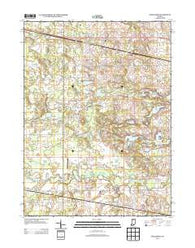 Donaldson Indiana Historical topographic map, 1:24000 scale, 7.5 X 7.5 Minute, Year 2013
