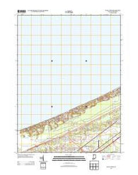 Dune Acres Indiana Historical topographic map, 1:24000 scale, 7.5 X 7.5 Minute, Year 2013