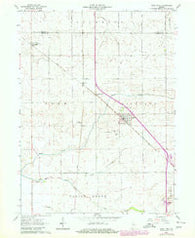 Earl Park Indiana Historical topographic map, 1:24000 scale, 7.5 X 7.5 Minute, Year 1962