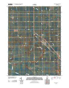 Earl Park Indiana Historical topographic map, 1:24000 scale, 7.5 X 7.5 Minute, Year 2010
