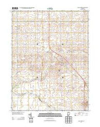 Earl Park Indiana Historical topographic map, 1:24000 scale, 7.5 X 7.5 Minute, Year 2013