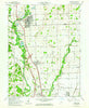 Edinburg Indiana Historical topographic map, 1:24000 scale, 7.5 X 7.5 Minute, Year 1961