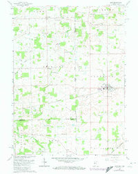 Edon Ohio Historical topographic map, 1:24000 scale, 7.5 X 7.5 Minute, Year 1961
