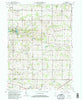 Ege Indiana Historical topographic map, 1:24000 scale, 7.5 X 7.5 Minute, Year 1965