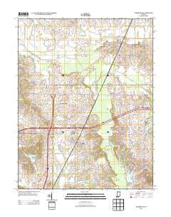 Elberfeld Indiana Historical topographic map, 1:24000 scale, 7.5 X 7.5 Minute, Year 2013