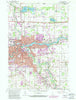 Elkhart Indiana Historical topographic map, 1:24000 scale, 7.5 X 7.5 Minute, Year 1961