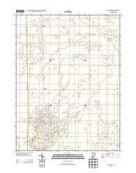 Elwood Indiana Historical topographic map, 1:24000 scale, 7.5 X 7.5 Minute, Year 2013