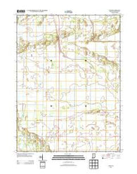Enos Indiana Historical topographic map, 1:24000 scale, 7.5 X 7.5 Minute, Year 2013