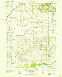 Epsom Indiana Historical topographic map, 1:24000 scale, 7.5 X 7.5 Minute, Year 1957