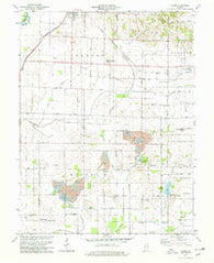 Epsom Indiana Historical topographic map, 1:24000 scale, 7.5 X 7.5 Minute, Year 1978