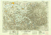 Evansville Indiana Historical topographic map, 1:250000 scale, 1 X 2 Degree, Year 1954