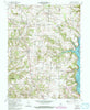 Everton Indiana Historical topographic map, 1:24000 scale, 7.5 X 7.5 Minute, Year 1972