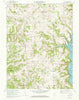 Everton Indiana Historical topographic map, 1:24000 scale, 7.5 X 7.5 Minute, Year 1972