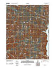 Everton Indiana Historical topographic map, 1:24000 scale, 7.5 X 7.5 Minute, Year 2010