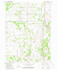 Fair Oaks Indiana Historical topographic map, 1:24000 scale, 7.5 X 7.5 Minute, Year 1962