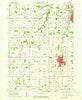 Fairmount Indiana Historical topographic map, 1:24000 scale, 7.5 X 7.5 Minute, Year 1960