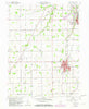 Fairmount Indiana Historical topographic map, 1:24000 scale, 7.5 X 7.5 Minute, Year 1960