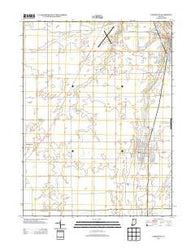 Fairmount Indiana Historical topographic map, 1:24000 scale, 7.5 X 7.5 Minute, Year 2013