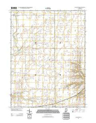 Falmouth Indiana Historical topographic map, 1:24000 scale, 7.5 X 7.5 Minute, Year 2013
