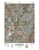 Fishers Indiana Historical topographic map, 1:24000 scale, 7.5 X 7.5 Minute, Year 2010