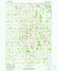 Foraker Indiana Historical topographic map, 1:24000 scale, 7.5 X 7.5 Minute, Year 1960