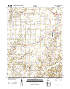 Forest Hill Indiana Historical topographic map, 1:24000 scale, 7.5 X 7.5 Minute, Year 2013