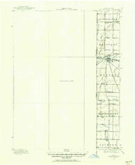 Fort Recovery Ohio Historical topographic map, 1:62500 scale, 15 X 15 Minute, Year 1915