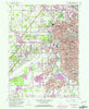 Fort Wayne West Indiana Historical topographic map, 1:24000 scale, 7.5 X 7.5 Minute, Year 1963