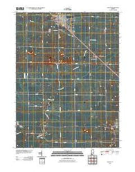 Fowler Indiana Historical topographic map, 1:24000 scale, 7.5 X 7.5 Minute, Year 2010
