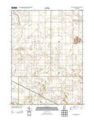 Francesville Indiana Historical topographic map, 1:24000 scale, 7.5 X 7.5 Minute, Year 2013
