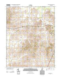 Francisco Indiana Historical topographic map, 1:24000 scale, 7.5 X 7.5 Minute, Year 2013