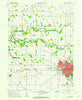 Frankfort Indiana Historical topographic map, 1:24000 scale, 7.5 X 7.5 Minute, Year 1961