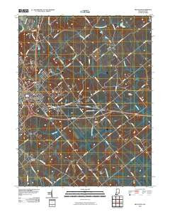 Fritchton Indiana Historical topographic map, 1:24000 scale, 7.5 X 7.5 Minute, Year 2010