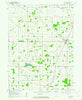 Fulton Indiana Historical topographic map, 1:24000 scale, 7.5 X 7.5 Minute, Year 1960