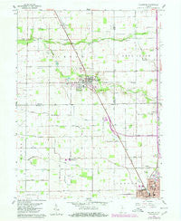 Galveston Indiana Historical topographic map, 1:24000 scale, 7.5 X 7.5 Minute, Year 1959