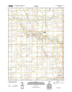 Galveston Indiana Historical topographic map, 1:24000 scale, 7.5 X 7.5 Minute, Year 2013