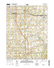 Garrett Indiana Current topographic map, 1:24000 scale, 7.5 X 7.5 Minute, Year 2016