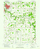 Gas City Indiana Historical topographic map, 1:24000 scale, 7.5 X 7.5 Minute, Year 1960