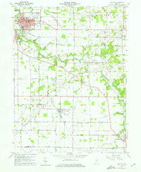 Gas City Indiana Historical topographic map, 1:24000 scale, 7.5 X 7.5 Minute, Year 1960