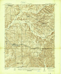 Georgetown Indiana Historical topographic map, 1:24000 scale, 7.5 X 7.5 Minute, Year 1939