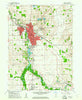 Goshen Indiana Historical topographic map, 1:24000 scale, 7.5 X 7.5 Minute, Year 1959