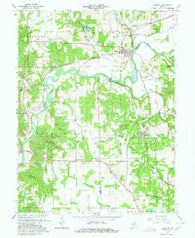 Gosport Indiana Historical topographic map, 1:24000 scale, 7.5 X 7.5 Minute, Year 1965
