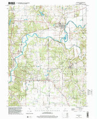 Gosport Indiana Historical topographic map, 1:24000 scale, 7.5 X 7.5 Minute, Year 1998